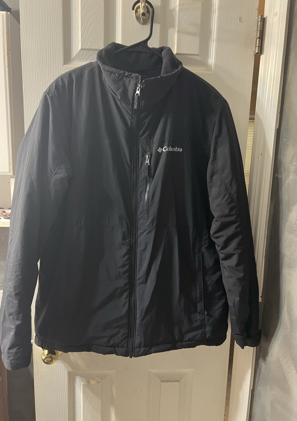 Columbia Women’s Large Black Full Zip Fleece Lined Jacket