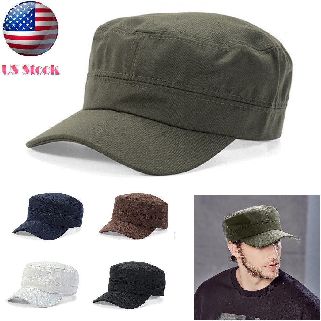 Unisex Baseball Cap Breathable Flat Top Hat for Outdoor Sports, Casual & Formal