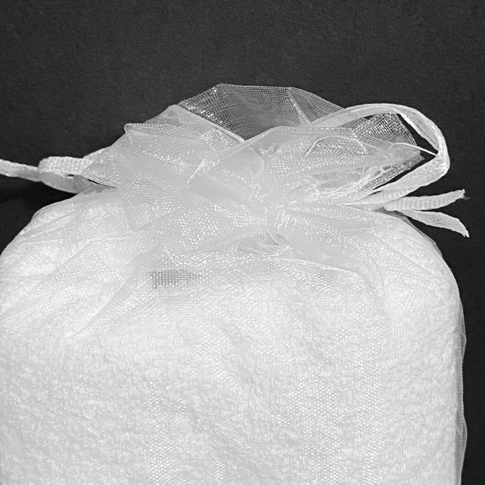Hair Towel Turban Absorbent 100% Cotton Terry White Bath Shower Turbie Twist