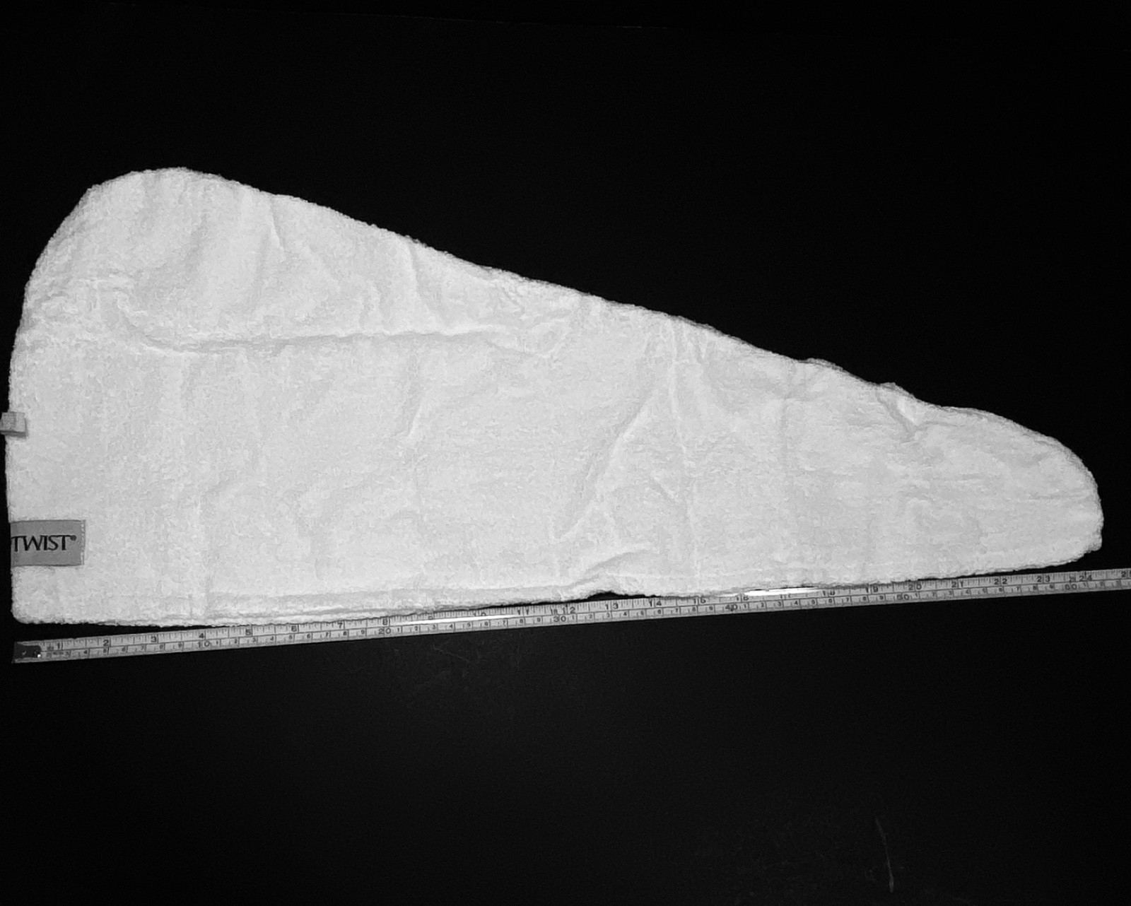 Hair Towel Turban Absorbent 100% Cotton Terry White Bath Shower Turbie Twist