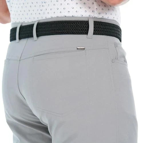 Greg Norman Logo Ultimate Chino 5 Pocket Performance Stretch Golf Pants 38 30