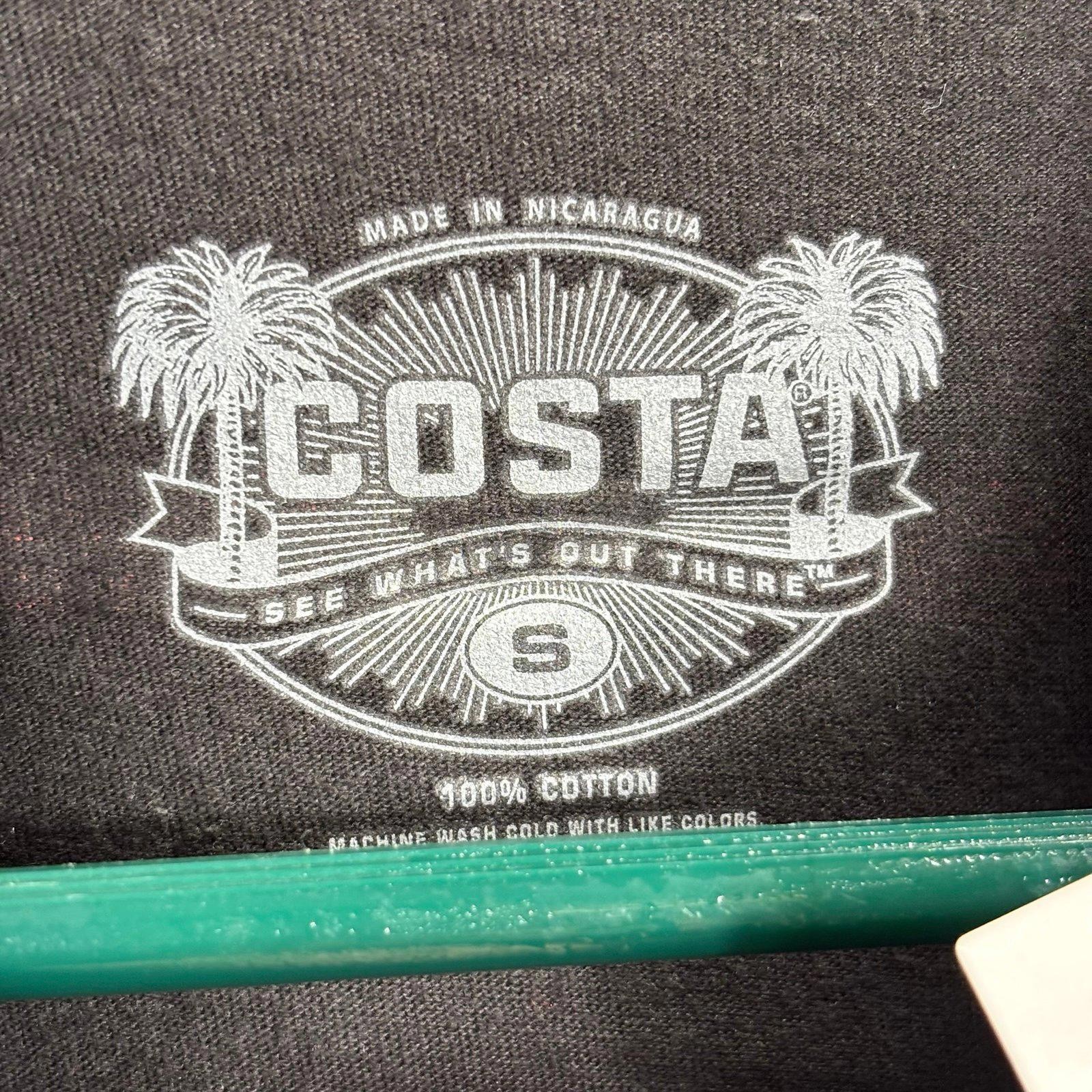 Costa Black Graphic T-Shirt Mens Small NWT